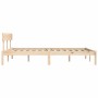 Estructura de cama madera maciza de pino 180x200 cm de vidaXL, Camas y somieres - Ref: Foro24-835802, Precio: 147,18 €, Descu...