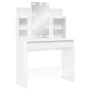 Dressing table with bright white LED lights 96x40x142 cm by vidaXL, Bedroom Dressers - Ref: Foro24-837896, Price: 136,05 €, D...