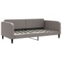 Trundle sofa bed taupe gray fabric 100x200 cm by vidaXL, Beds and slatted bases - Ref: Foro24-3196824, Price: 281,36 €, Disco...