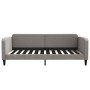 Trundle sofa bed taupe gray fabric 100x200 cm by vidaXL, Beds and slatted bases - Ref: Foro24-3196824, Price: 281,36 €, Disco...