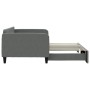 Sofá cama nido tela gris oscuro 90x190 cm de vidaXL, Camas y somieres - Ref: Foro24-3196827, Precio: 264,82 €, Descuento: %