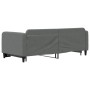 Sofá cama nido tela gris oscuro 90x190 cm de vidaXL, Camas y somieres - Ref: Foro24-3196827, Precio: 264,48 €, Descuento: %