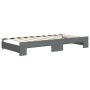 Sofá cama nido tela gris oscuro 90x190 cm de vidaXL, Camas y somieres - Ref: Foro24-3196827, Precio: 264,82 €, Descuento: %