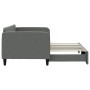 Sofá cama nido tela gris oscuro 90x200 cm de vidaXL, Camas y somieres - Ref: Foro24-3196817, Precio: 276,58 €, Descuento: %