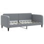 Trundle sofa bed with light gray fabric mattress 90x190 cm by vidaXL, Beds and slatted bases - Ref: Foro24-3196844, Price: 44...