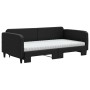 Trundle sofa bed with black fabric mattress 100x200 cm by vidaXL, Beds and slatted bases - Ref: Foro24-3196841, Price: 444,89...