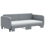 Sofá cama nido con colchón tela gris claro 90x200 cm de vidaXL, Camas y somieres - Ref: Foro24-3196834, Precio: 442,91 €, Des...