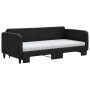 Trundle sofa bed with black fabric mattress 90x190 cm by vidaXL, Beds and slatted bases - Ref: Foro24-3196846, Price: 444,30 ...