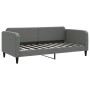 Trundle sofa bed with drawers dark gray fabric 90x190 cm by vidaXL, Beds and slatted bases - Ref: Foro24-3196863, Price: 323,...