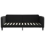 Trundle sofa bed with drawers black fabric 90x200 cm by vidaXL, Beds and slatted bases - Ref: Foro24-3196854, Price: 329,40 €...