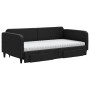 Sofá cama nido con cajones tela negro 100x200 cm de vidaXL, Camas y somieres - Ref: Foro24-3196877, Precio: 491,30 €, Descuen...