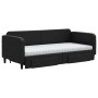 Sofá cama nido con cajones tela negro 90x200 cm de vidaXL, Camas y somieres - Ref: Foro24-3196872, Precio: 508,87 €, Descuent...