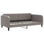 Sofá cama nido con cajones tela gris taupe 100x200 cm de vidaXL, Camas y somieres - Ref: Foro24-3196878, Precio: 490,99 €, De...