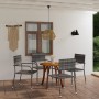 Gray 5-Piece Garden Dining Set by vidaXL, Garden sets - Ref: Foro24-3071787, Price: 281,99 €, Discount: %