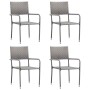 Gray 5-Piece Garden Dining Set by vidaXL, Garden sets - Ref: Foro24-3071787, Price: 281,99 €, Discount: %