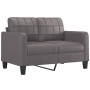 Gray synthetic leather 4-piece sofa set with cushions by vidaXL, Sofas - Ref: Foro24-3201345, Price: 781,15 €, Discount: %