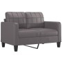 Zweiteilige Sofagarnitur aus grauem Kunstleder mit Kissen von vidaXL, Sofas - Ref: Foro24-3201380, Preis: 556,45 €, Rabatt: %