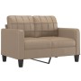 2-piece sofa set with cappuccino faux leather cushions by vidaXL, Sofas - Ref: Foro24-3201362, Price: 450,34 €, Discount: %