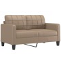 2-piece sofa set with cappuccino faux leather cushions by vidaXL, Sofas - Ref: Foro24-3201362, Price: 450,34 €, Discount: %