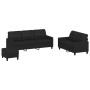 Sofagarnitur mit Kissen 3-teilig aus Kunstleder schwarz von vidaXL, Sofas - Ref: Foro24-3201383, Preis: 573,54 €, Rabatt: %