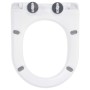 White soft-close and quick-release toilet seat by vidaXL, Toilet and bidet seats - Ref: Foro24-145017, Price: 31,90 €, Discou...