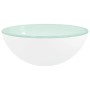 White tempered glass sink 30x12 cm by vidaXL, Sinks - Ref: Foro24-345253, Price: 47,18 €, Discount: %