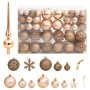 Weihnachtskugeln Set 111 Stück Polystyrol Roségold von vidaXL, Festliche Dekorationen - Ref: Foro24-356112, Preis: 33,95 €, R...