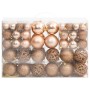 Weihnachtskugeln Set 111 Stück Polystyrol Roségold von vidaXL, Festliche Dekorationen - Ref: Foro24-356112, Preis: 33,95 €, R...