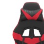 Silla gaming cuero sintético negro y rojo de vidaXL, Sillones para videojuegos - Ref: Foro24-3143843, Precio: 123,58 €, Descu...