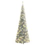 Pop-up artificial Christmas tree with snow 100 LED 150cm by vidaXL, Christmas trees - Ref: Foro24-357757, Price: 97,56 €, Dis...