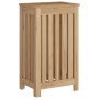 Cesto de la ropa sucia madera maciza de teca 35x25x60 cm de vidaXL, Cestas para ropa - Ref: Foro24-340758, Precio: 55,65 €, D...