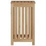 Cesto de la ropa sucia madera maciza de teca 35x25x60 cm de vidaXL, Cestas para ropa - Ref: Foro24-340758, Precio: 55,65 €, D...