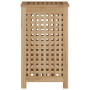 Cesto de la ropa sucia madera maciza de teca 35x25x60 cm de vidaXL, Cestas para ropa - Ref: Foro24-340760, Precio: 69,99 €, D...