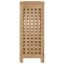 Cesto de la ropa sucia madera maciza de teca 35x25x60 cm de vidaXL, Cestas para ropa - Ref: Foro24-340760, Precio: 69,99 €, D...