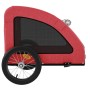 Haustier-Fahrradanhänger, Eisen-Oxford-Stoff, Rot von vidaXL, Kinderwagen für Haustiere - Ref: Foro24-93957, Preis: 101,17 €,...