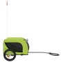 Pet Bicycle Trailer Iron Oxford Cloth Green Black by vidaXL, pet strollers - Ref: Foro24-93997, Price: 120,19 €, Discount: %