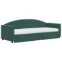 Sofá cama nido con cajones terciopelo verde oscuro 80x200 cm de vidaXL, Camas y somieres - Ref: Foro24-3197368, Precio: 498,6...