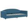 Sofá cama nido con cajones terciopelo azul 90x200 cm de vidaXL, Camas y somieres - Ref: Foro24-3197372, Precio: 473,21 €, Des...