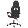 Schwarzer und orangefarbener Gaming-Stuhl aus Kunstleder von vidaXL, Gaming-Stühle - Ref: Foro24-3143824, Preis: 127,95 €, Ra...