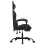 Silla gaming con reposapiés cuero sintético negro camuflaje de vidaXL, Sillones para videojuegos - Ref: Foro24-3143841, Preci...