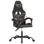 Silla gaming cuero sintético negro y camuflaje de vidaXL, Sillones para videojuegos - Ref: Foro24-3143853, Precio: 118,13 €, ...