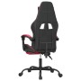 Gaming chair with footrest black red synthetic leather by vidaXL, Gaming chairs - Ref: Foro24-3143855, Price: 126,60 €, Disco...