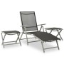 Garden dining set 10 pieces black and silver by vidaXL, Garden sets - Ref: Foro24-3070646, Price: 546,99 €, Discount: %