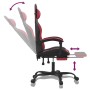 Gaming-Stuhl mit Fußstütze Kunstleder schwarz rot rot von vidaXL, Gaming-Stühle - Ref: Foro24-3143909, Preis: 134,99 €, Rabat...