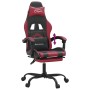 Gaming-Stuhl mit Fußstütze Kunstleder schwarz rot rot von vidaXL, Gaming-Stühle - Ref: Foro24-3143909, Preis: 134,99 €, Rabat...