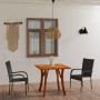 Juego de comedor de jardín de 3 piezas gris de vidaXL, Conjuntos de jardín - Ref: Foro24-3071869, Precio: 238,54 €, Descuento: %