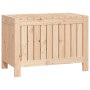 Caja de almacenaje jardín madera maciza de pino 76x42,5x54 cm de vidaXL, Cajas de almacenaje para exteriores - Ref: Foro24-83...