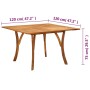 Juego de comedor para jardín de 5 piezas gris claro de vidaXL, Conjuntos de jardín - Ref: Foro24-3071982, Precio: 796,39 €, D...