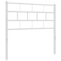 White metal headboard 75 cm by vidaXL, Headboards and footboards - Ref: Foro24-355734, Price: 18,48 €, Discount: %