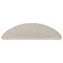 Self-adhesive sisal stair mat 15 units taupe 56x17x3 cm by vidaXL, Stair mats - Ref: Foro24-326859, Price: 70,98 €, Discount: %